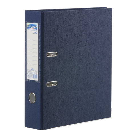 Папка-реєстратор BUROMAX (BM.3011-03c) А4, 70/75 мм (внутр./зовн.), темно-синя